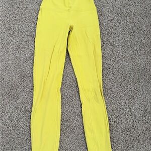 Lululemon Athletica Yellow Leggings